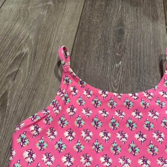 NWT! Crewcuts Pink‎ Printed Floral Print Bikini Top and Bikini Bottom - Picture 3 of 7